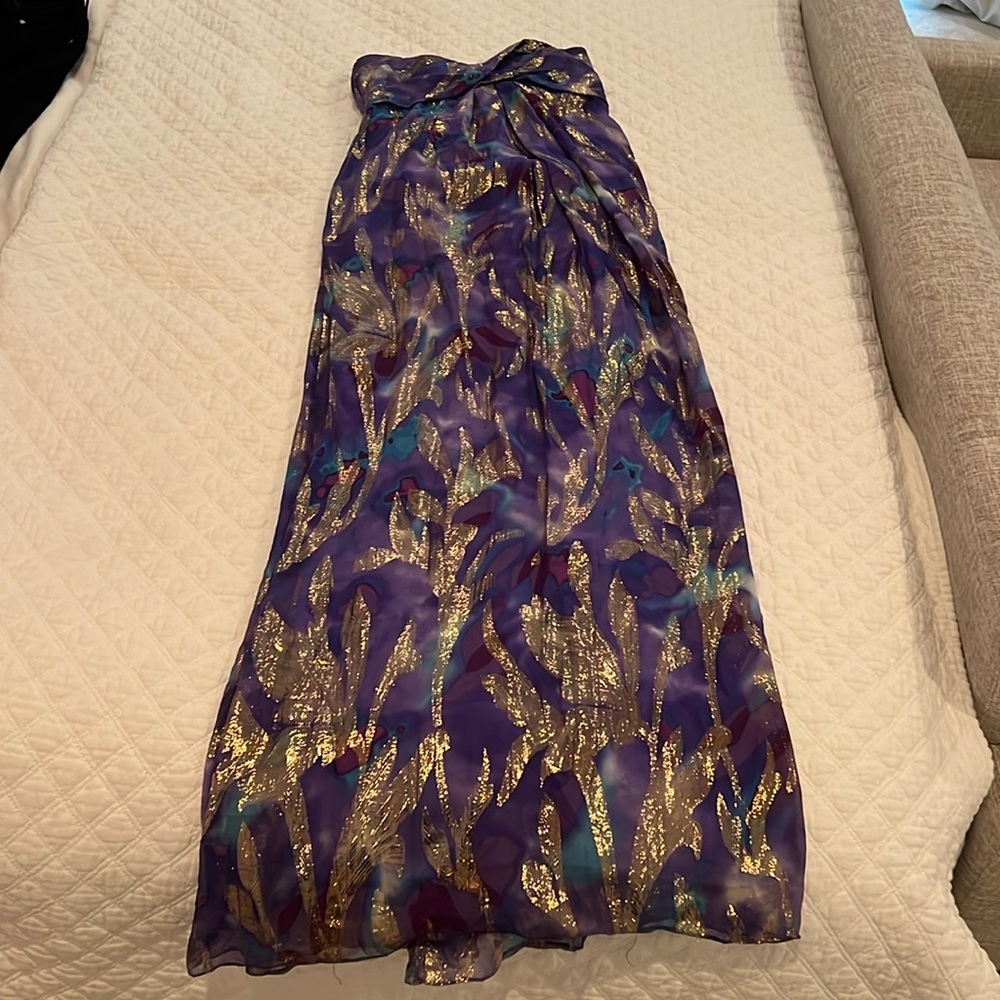 Nicole Miller Strapless Gown/Dress